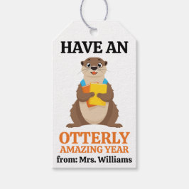 Terug naar school Heb een otterlijk geweldig jaar  Cadeaulabel