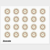 Terug naar school Hedgehog Sticker (Vel)