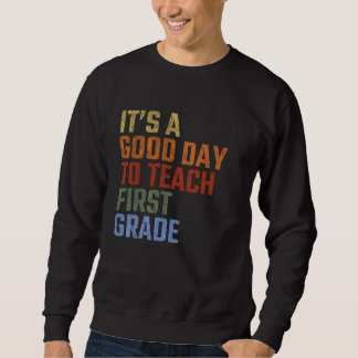 Terug naar school Het is een goede dag om het eers Trui