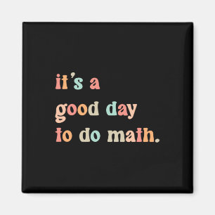 Terug naar school Het is een goede dag om wiskunde Magneet