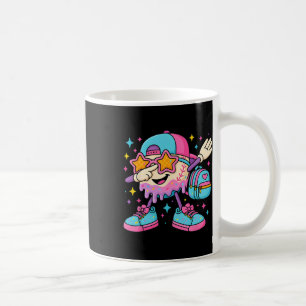 Terug naar school honkbal ijs druppel eerste schoo koffiemok
