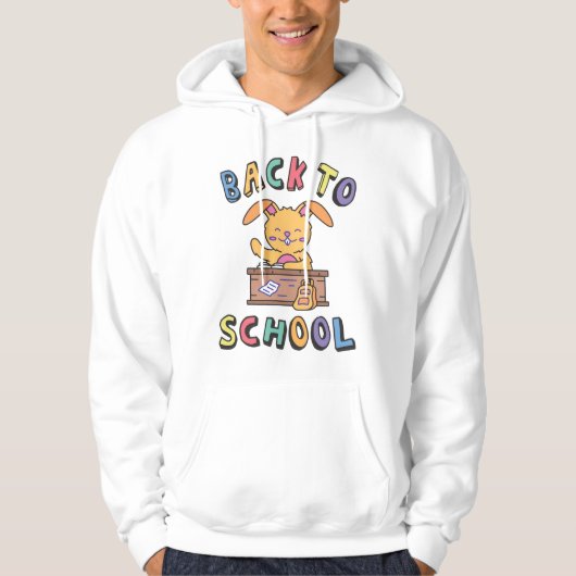 Terug naar school hoodie (Voorkant)