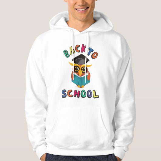 Terug naar school hoodie (Voorkant)