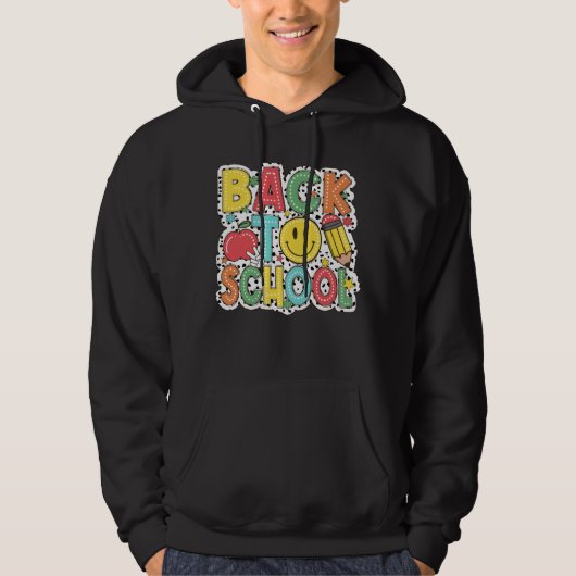 terug naar school hoodie (Voorkant)