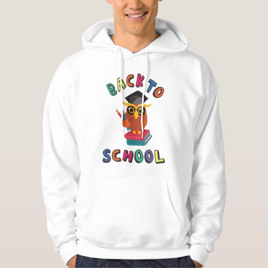 Terug naar school hoodie (Voorkant)