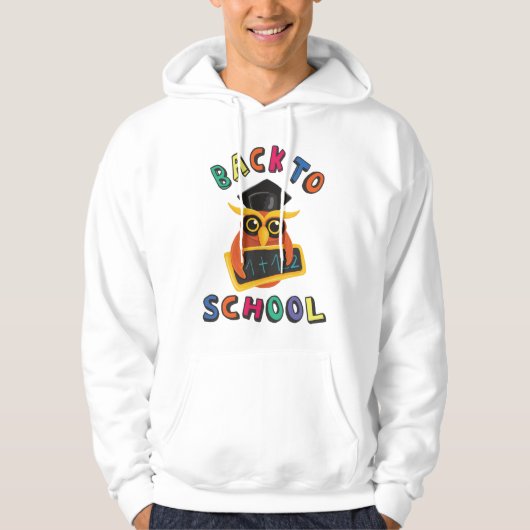 Terug naar school hoodie (Voorkant)