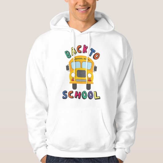 Terug naar school hoodie (Voorkant)