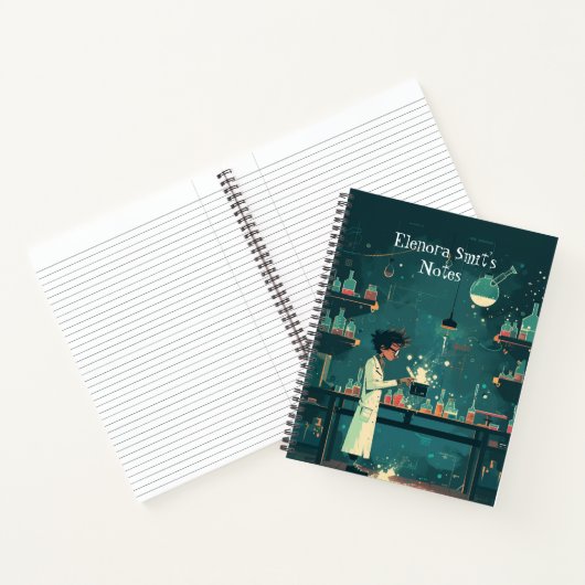 Terug naar school I Wetenschap 11 Notitieboek (Binnen)