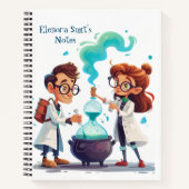 Terug naar School I Wetenschap 6 Notitieboek (Voorkant)