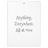 terug naar school i wetenschap 8 klembord (Achterkant)