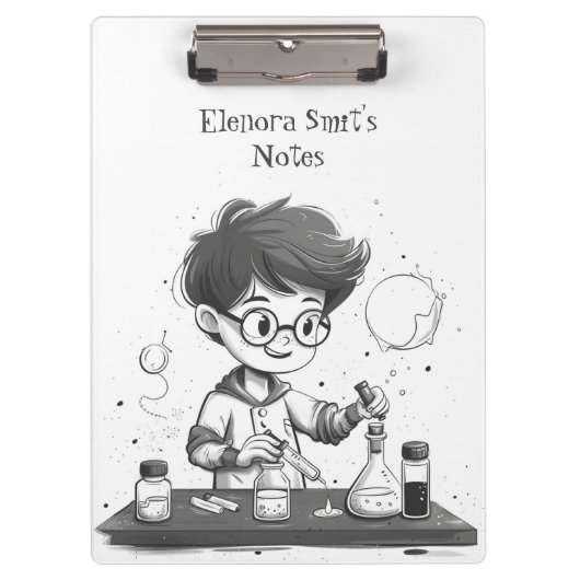 terug naar school i wetenschap 8 klembord (Voorkant)