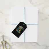 Terug naar school ik ben klaar om de 5e klas te ve cadeaulabel (Met Touw)