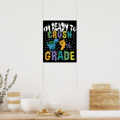 Terug naar school ik ben klaar om de 9e klas te ve poster (Keuken)