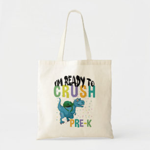 Terug naar school Ik ben klaar om de kleuterklas m Tote Bag
