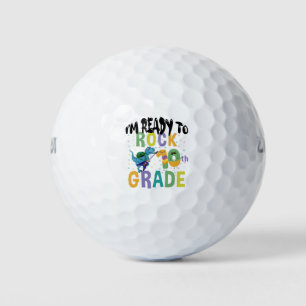 Terug naar school ik ben klaar om te rocken 10e le golfballen