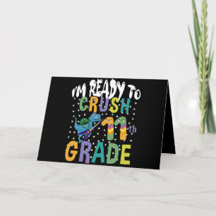 Terug naar school ik ben klaar om te rocken 11e le kaart