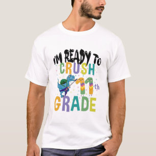 Terug naar school ik ben klaar om te rocken 11e le t-shirt