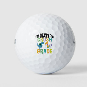 Terug naar school ik ben klaar om te rocken 1e lee golfballen