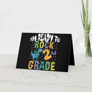 Terug naar school ik ben klaar om te rocken 2e lee kaart