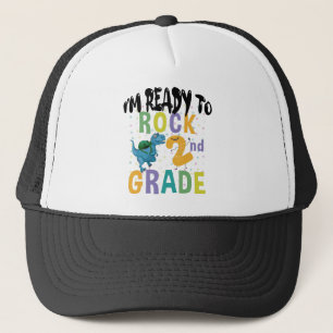Terug naar school ik ben klaar om te rocken 2e lee trucker pet