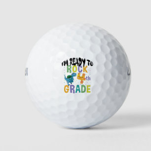 Terug naar school ik ben klaar om te rocken 4e lee golfballen