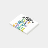 Terug naar school ik ben klaar om te rocken 8e lee post-it® notes (Schuin)