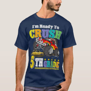Terug naar school Im Klaar om de 5e Grade Monster  T-shirt