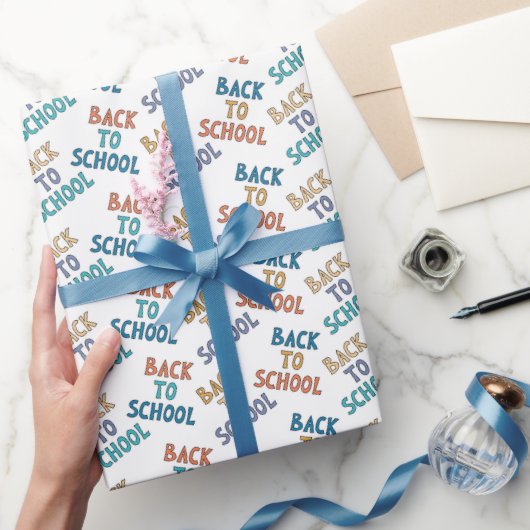Terug naar school inpakpapier, cadeaupapier voor s (Geschenken)