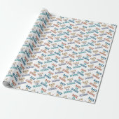 Terug naar school inpakpapier, cadeaupapier voor s (Uitgerold)