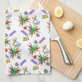 Terug naar school is Cool Kitchen Handdoek (Quarter Fold)