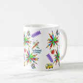 Terug naar school is cool mok (Voorkant rechts)