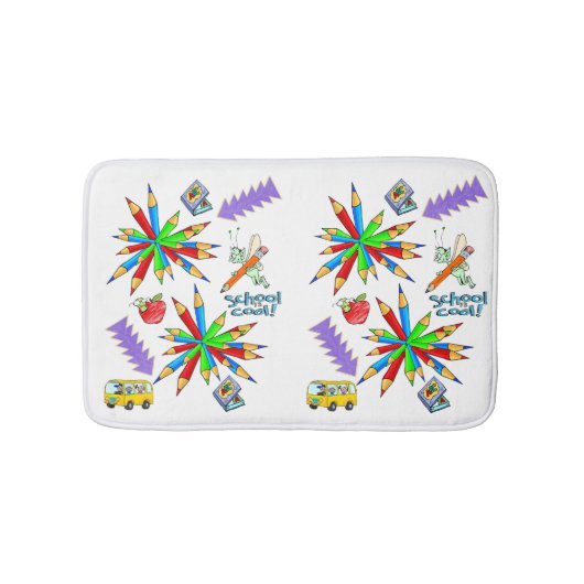 Terug naar school is Cool Shower Mat badkamer (Voorkant)