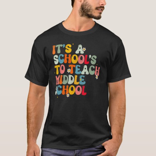Terug naar school is het een goede dag om middelba t-shirt (Voorkant)