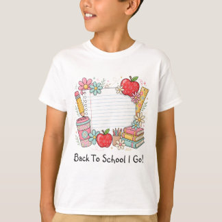 Terug naar school Jeugd-Jongens & Meisjes T-shirt