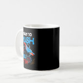 Terug naar school jongens eerste dag van de kleute koffiemok (Voorkant links)