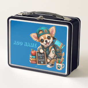 Terug naar school jongetje Pup (turquoise)