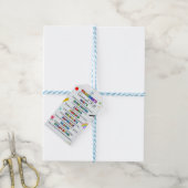 Terug naar school juf/meester overlevingspakket fa cadeaulabel (Met Touw)