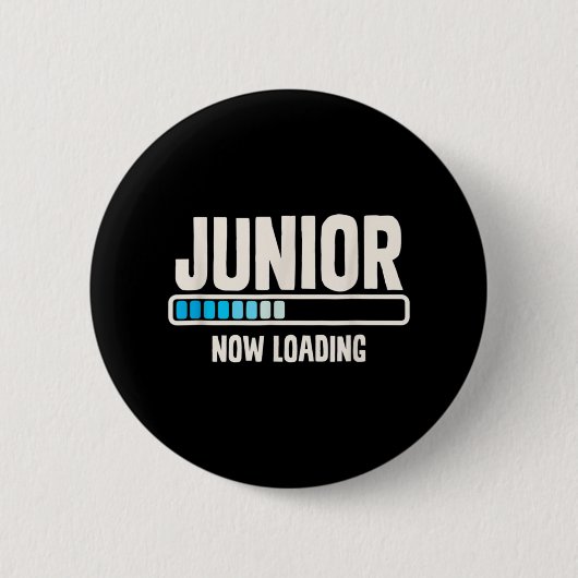 Terug naar school junior 11e klas nu ronde button 5,7 cm (Voorkant)