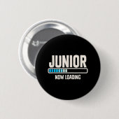 Terug naar school junior 11e klas nu ronde button 5,7 cm (Voorkant /achterkant)