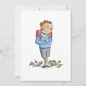 Terug naar School Kaart (Voorkant)