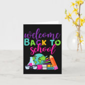 Terug naar school kaart (Gele Bloem)