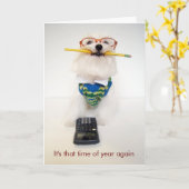 Terug naar School Kaart (Gele Bloem)