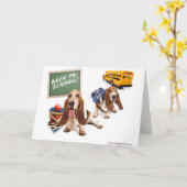 Terug naar School Kaart (Gele Bloem)