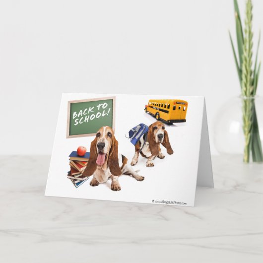 Terug naar School Kaart (Voorkant)