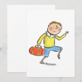 Terug naar school kaart (Voorkant / Achterkant)