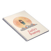 Terug naar school Kawaii Anime Stijl Notitieboek (Rechterzijde)