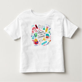 Terug naar school kinder shirts