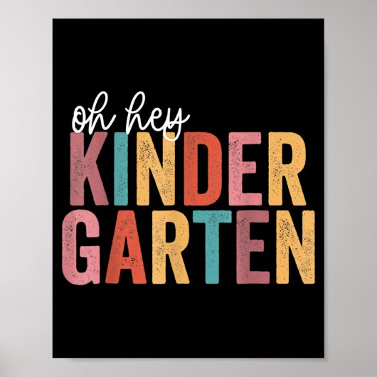 Terug naar school Kinder Studenten Leraar Oh Hé Ki Poster (Voorkant)