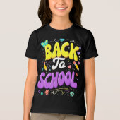 Terug naar school Kinder T-shirt – Schattige & kle (Voorkant)