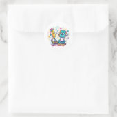 Terug naar school Kinderen sticker Cute school dec (Tas)